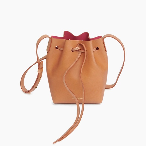 Mansur gavriel mini bucket bag in tan Caros - Picture 2 of 13